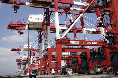 上海港成為世界第一大貨運港口